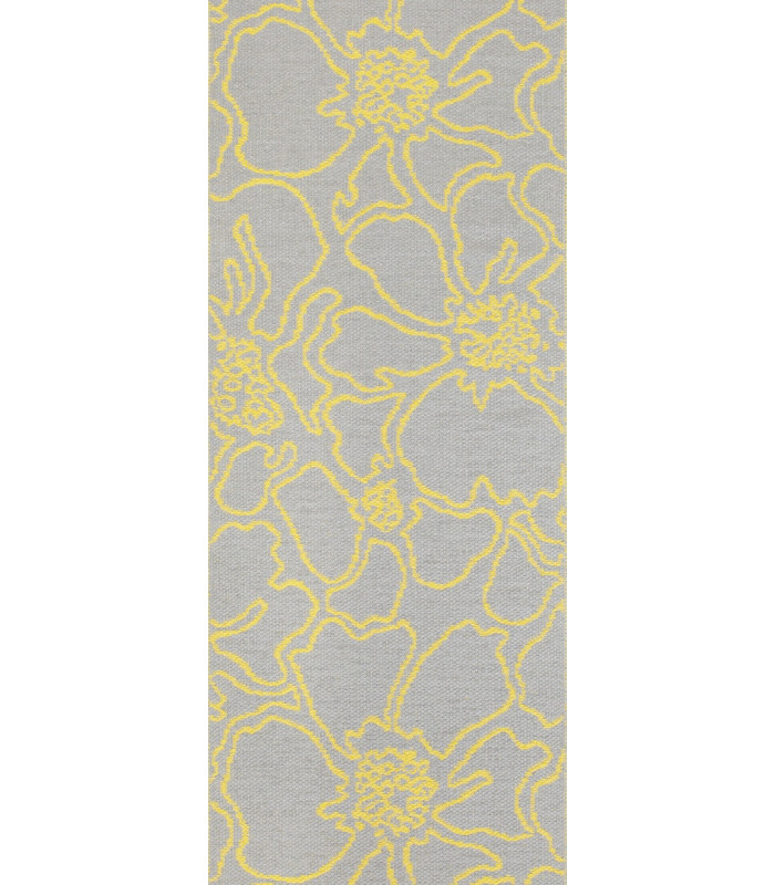 Tappeto da arredo Flow 60x1200 Giallo e Grigio  My Swedy