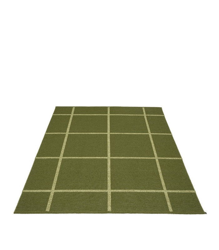 Tappeto da arredo Ada 70x100 Dark Olive /Olive met Pappelina