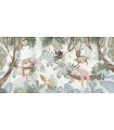 Carta da parati Baby Animals  - Rimura, Italian Design