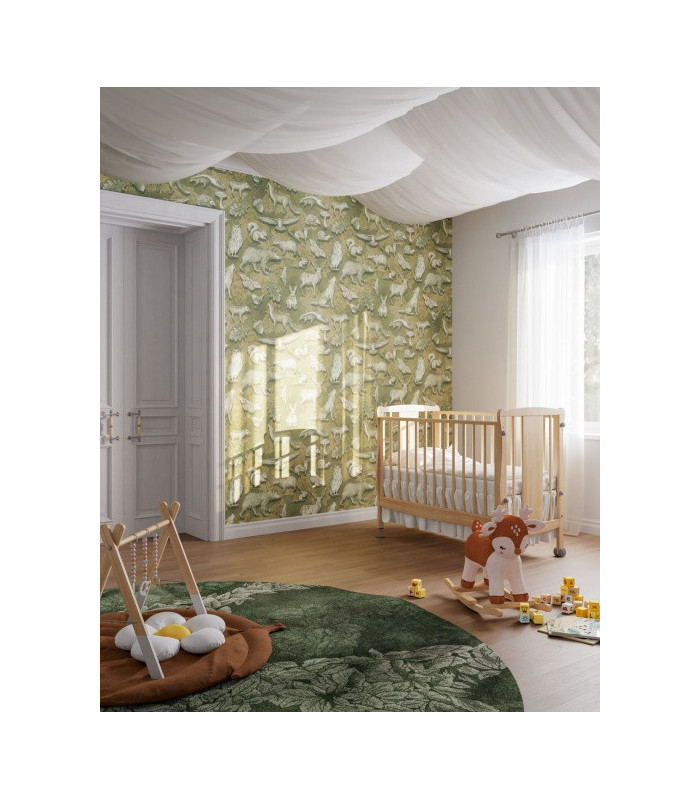 Carta da parati - Woodland,  Inkiostro Bianco