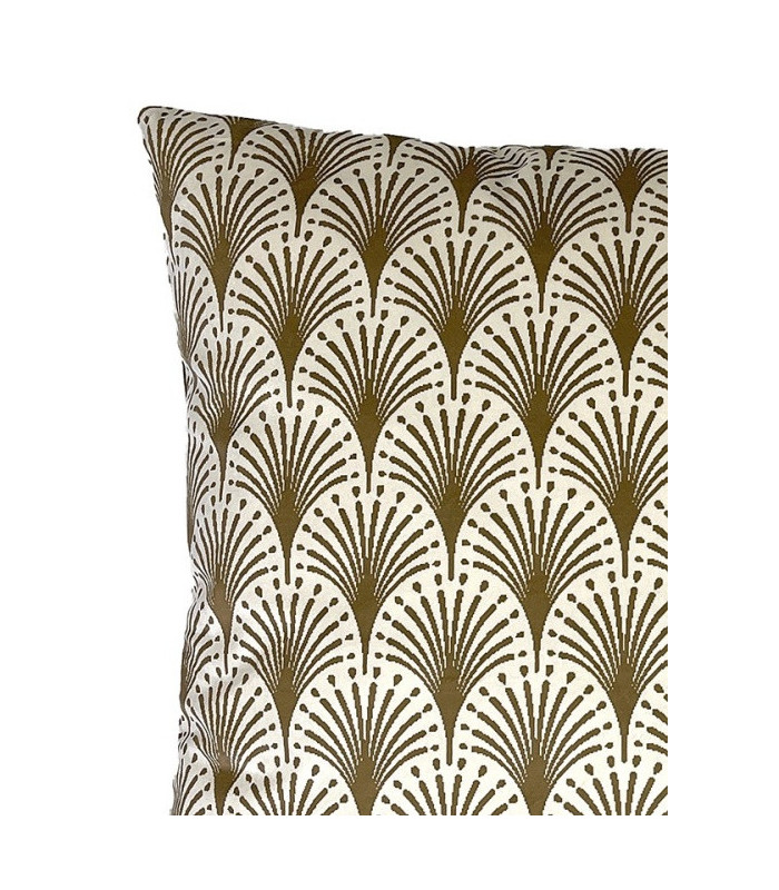 Cuscino Velluto Brown Fan - Vanilla Fly