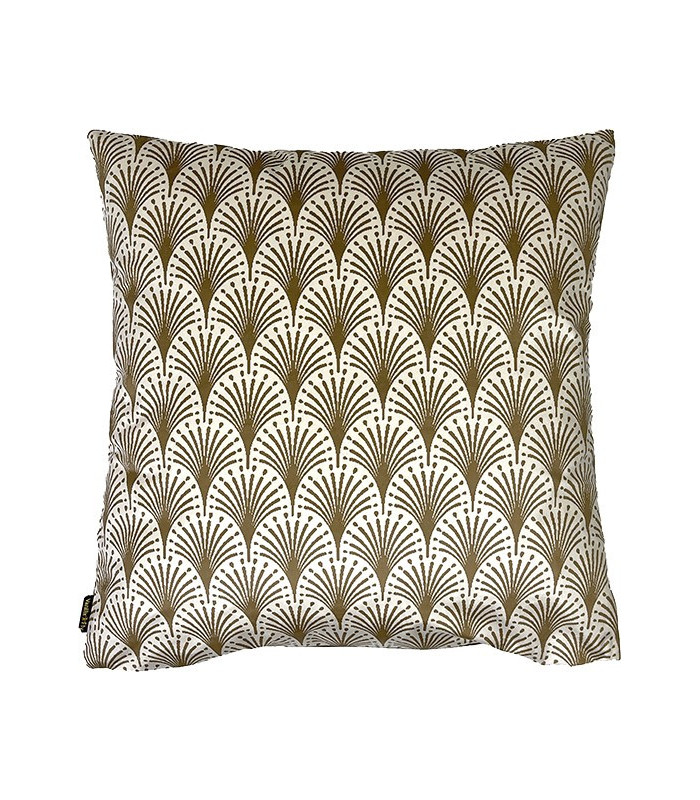 Cuscino Velluto Brown Fan - Vanilla Fly