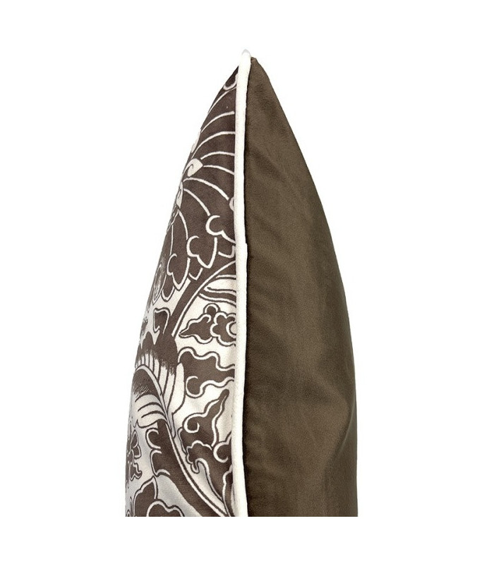 Cuscino Velluto Peacock - Vanilla Fly