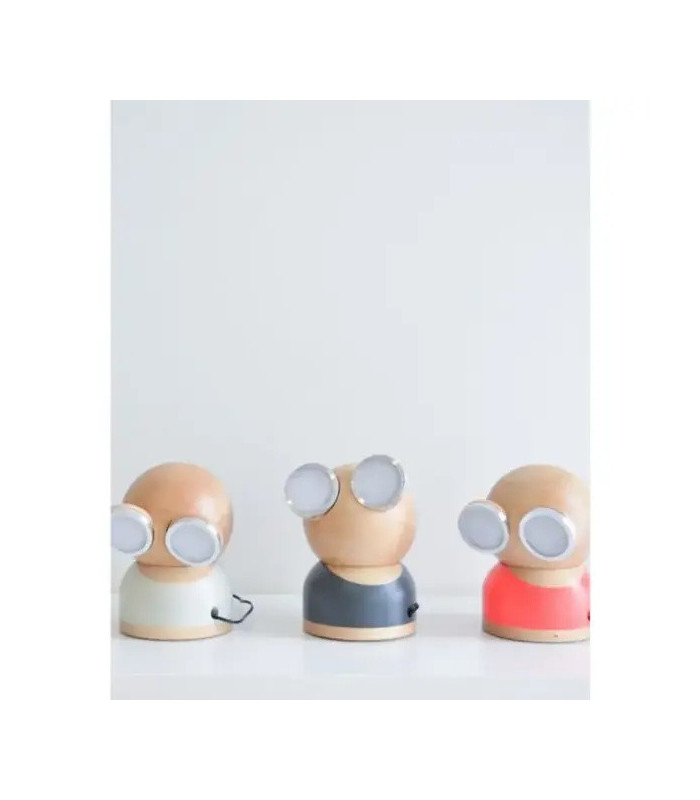 GoggleLamp - Mr.Watt Grey Lampada - DesignNet