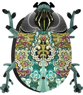 INSETTO Decorativo con Specchio - Charlie MIHO