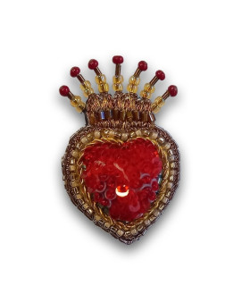Queen of Hearts Spilla Trovelore