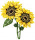 Dancing Sunflowers Spilla Trovelore