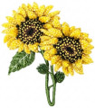 Dancing Sunflowers - Spilla Trovelore