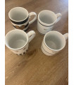 4 Mugs in ceramica  , Miss Etoile